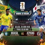 Brasil vs Jepang